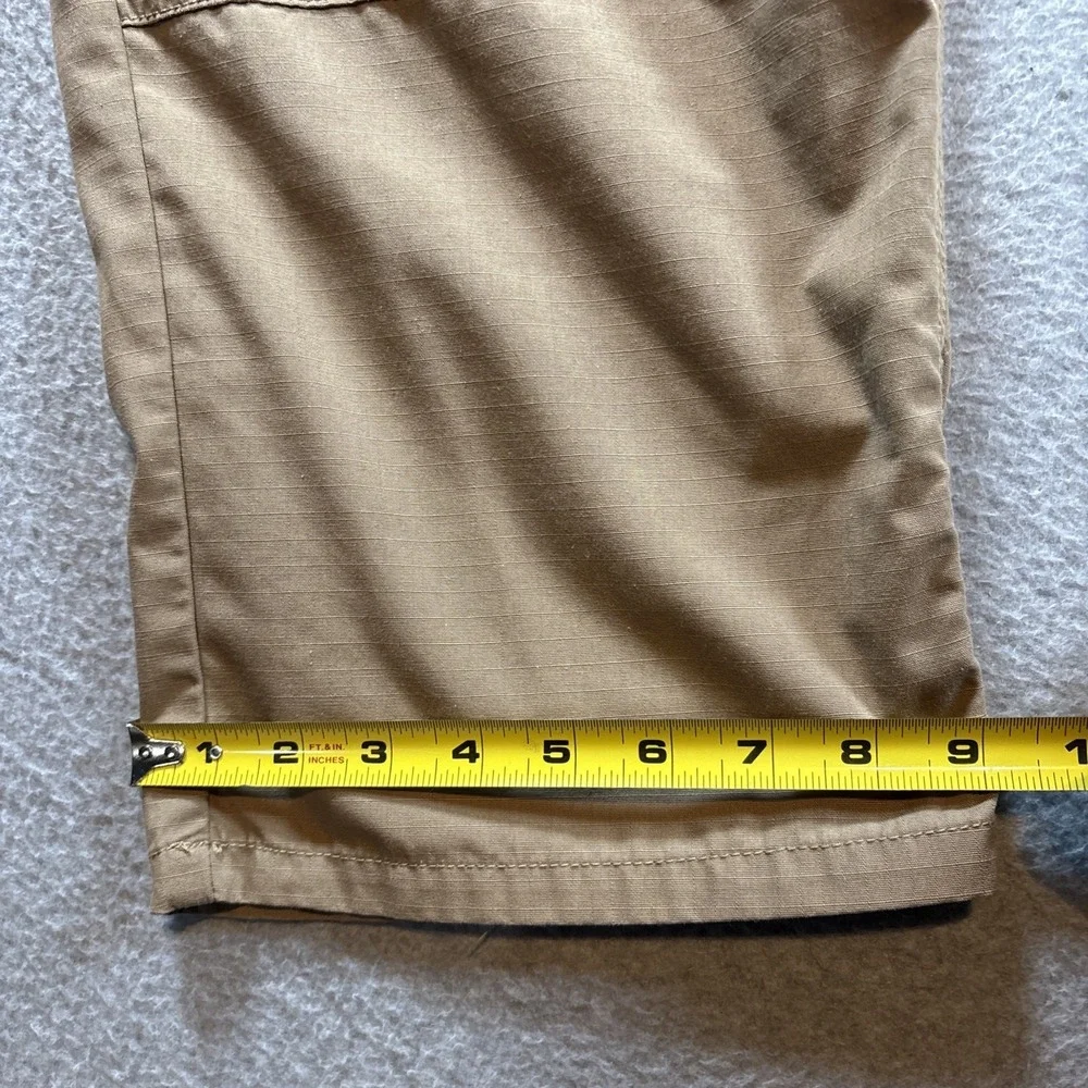 5.11 Tactical Men's 42x30 Double Knee Khaki Pants Hiking Outdoors Cargo Pockets